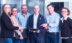 Ein Foto des Service Teams bei ELBE Gelenkwellen-Service